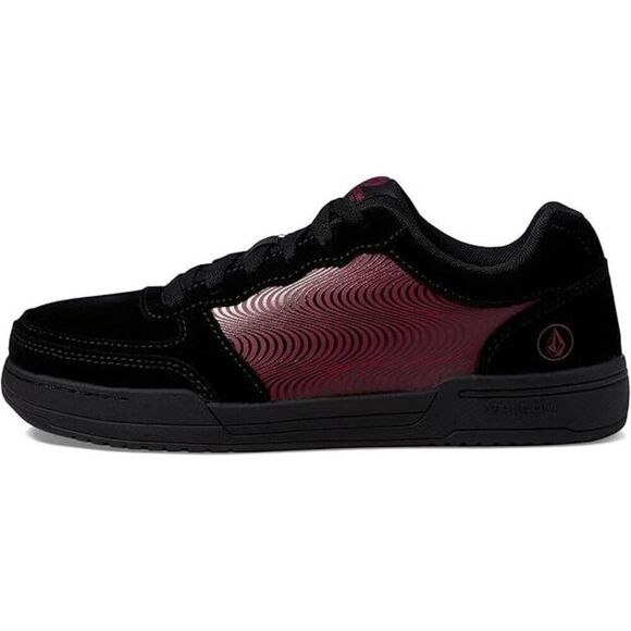 Volcom Hybrid SD VM30353F Women's 7.5 Black Plum Leather Comp Toe Shoes ZPO3048 - Picture 12 of 12